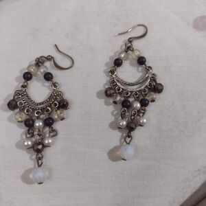 Elegant Multi-Color Chandelier Earrings